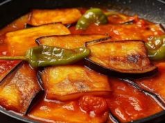 Многу вкусно ПОСНО ЈАДЕЊЕ од модри патлиџани во сос од домати и лук