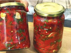 Без 50 тегли не ја чекам зимата…Печени пиперки со лукче, највкусната салата за зима