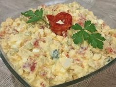 ГРОМ САЛАТА…Многу вкусно предјадење, а може да се послужи и како оброк