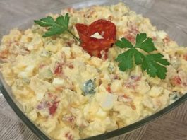 ГРОМ САЛАТА…Многу вкусно предјадење, а може да се послужи и како оброк