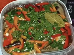 За еден час може да се јаде…Многу вкусна салата од модри патлиџани
