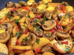 Печурки и компири, многу вкусна и заситна комбинација…Едноставен и брз рецепт