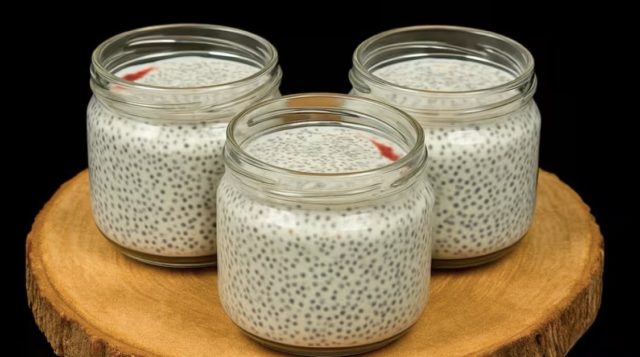 десерт со чиа семе