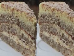 Рецепт за економична и сочна торта со јаболка и гриз