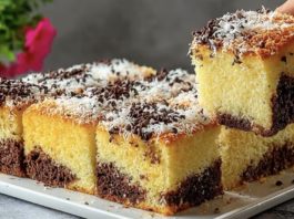 Најмекиот и највкусниот колач кој сум го направила за 5 минути! Се топи во уста…