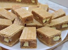 На секоја слава на гостите им се омилени…Многу вкусни обланди со крем банани