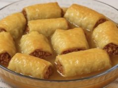 Баклава ролнички со јаболка…Совршен десерт за посни денови кога сакате брзо и лесно да се заблажите