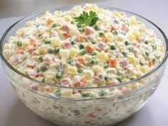 Рецепт за РУСКА САЛАТА…Класика која секогаш освојува со својот вкус