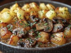 Посно рагу од печурки и крцкави компири – ароматично јадење што заситува без месо