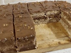 Брз кремаст колач со ореви што се топи во уста – готов за секоја пригода чоколаден колач со ореви