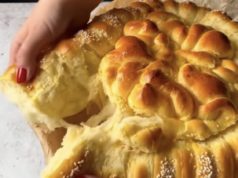 Празнична погача „Слоново уво“ што секогаш успева – мека однатре, златеста однадвор (нов, побрз рецепт) празнична погача Слоново уво