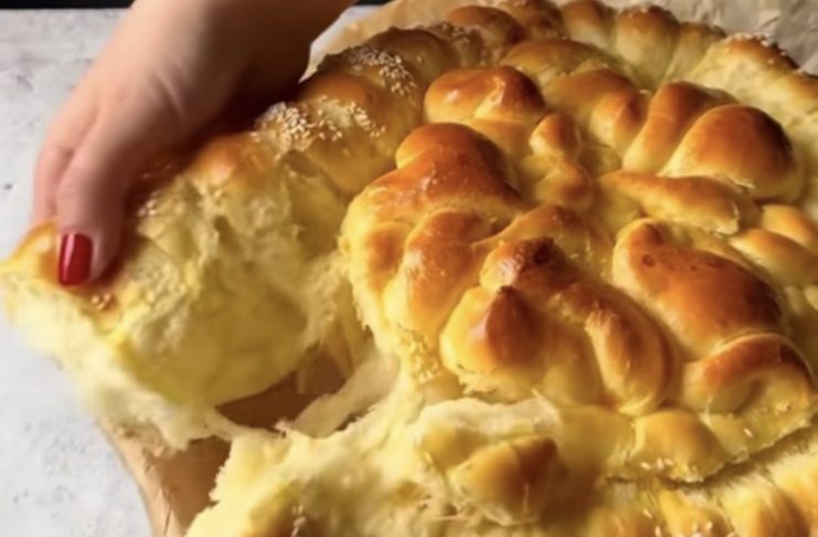 празнична погача Слоново уво