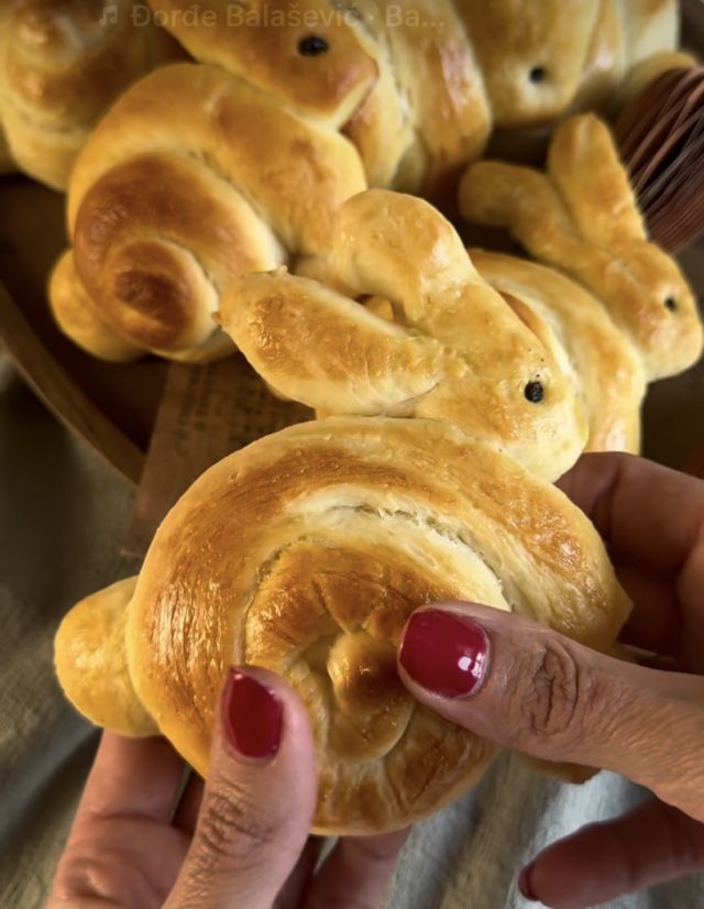 печива со форма на зајчиња