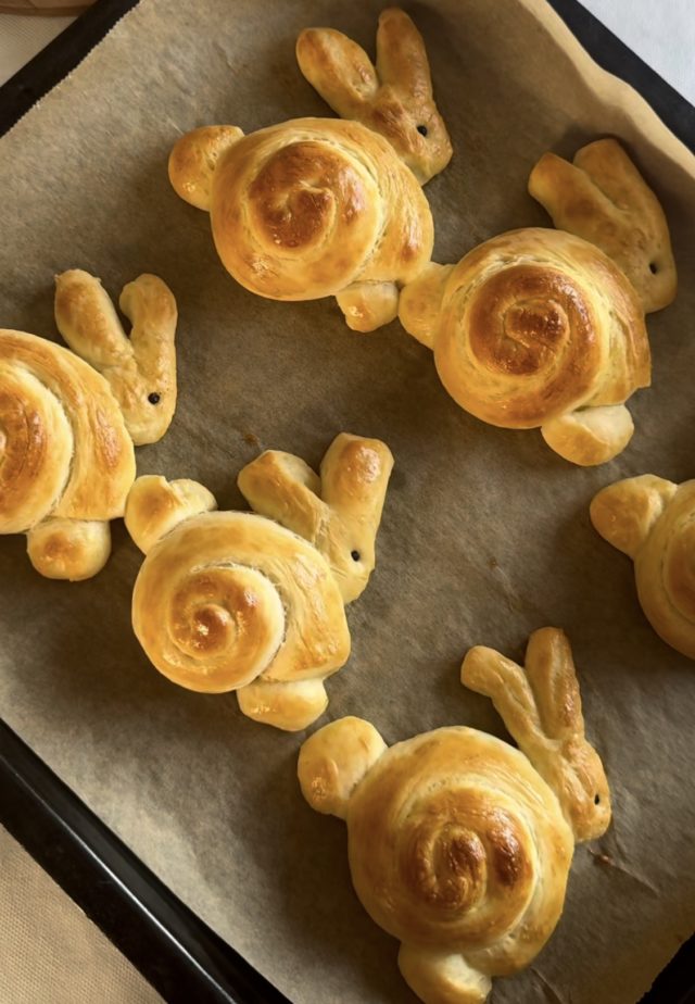 печива во форма на зајче