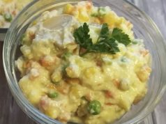 Кремаста посна салата без масло и јајца – вкус што изненадува и за време на пост посна салата