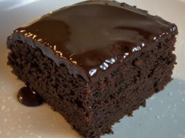 сочен чоколаден колач