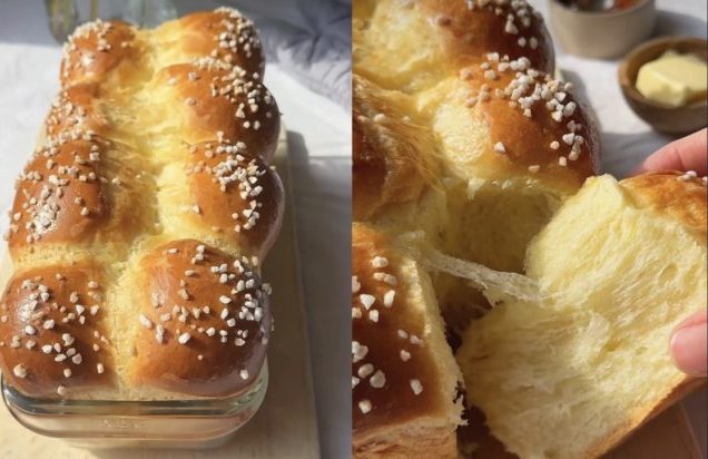 Велигденска погача на конци