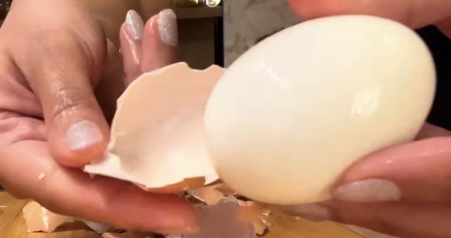 лупење варени јајца