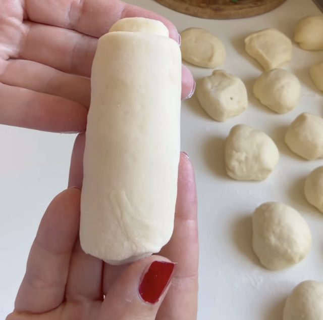 посни кифли