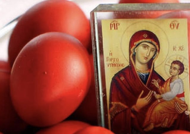 јајца, богородица