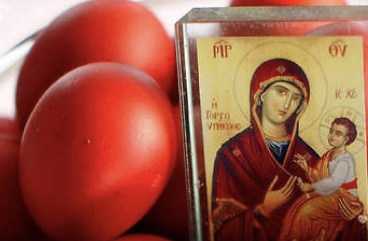 јајца, богородица