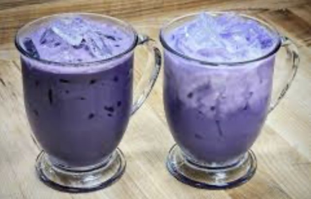 ube latte