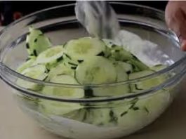 салата од краставици