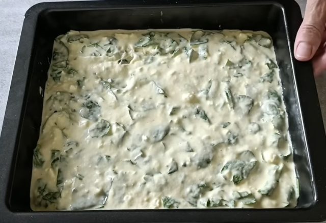 брза пита со спанаќ и сирење