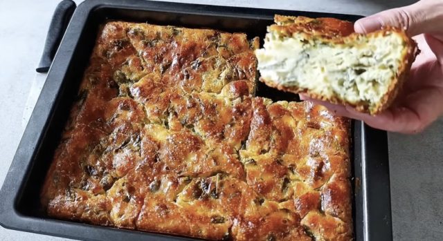 брза пита со спанаќ и сирење