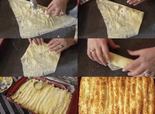 пита со готови кори