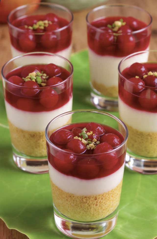 easy dessert in a glass,